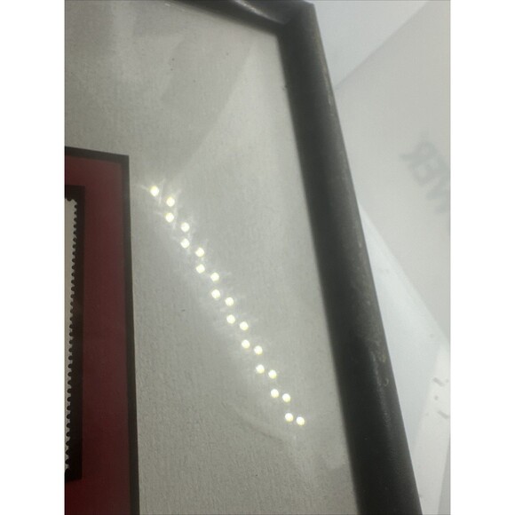 Vintage Walt Disney mickey mouse stamp framed display 12x15” inch frame Ghana - Picture 5 of 7